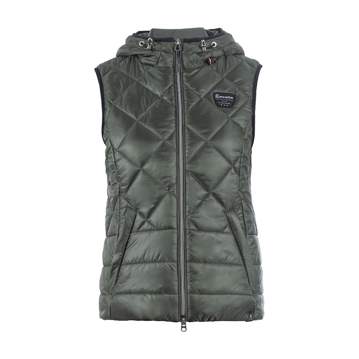 Bodywarmer Cavallo Groen, 38 in groen