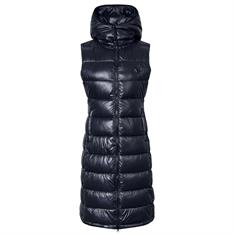 Bodywarmer Covalliero Long Donkerblauw