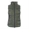 Bodywarmer Covalliero Quilted Kids Donkergroen