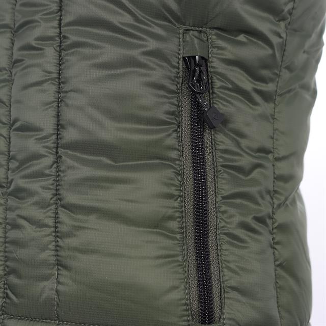 Bodywarmer Covalliero Quilted Kids Donkergroen