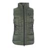 Bodywarmer Covalliero Quilted Kids Donkergroen