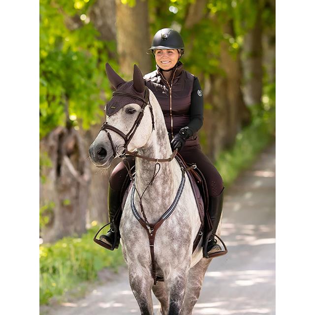 Bodywarmer Equestrian Stockholm Moonless Night Bruin