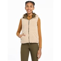 Bodywarmer LeMieux Young Rider Eloise Reversible Kids Groen