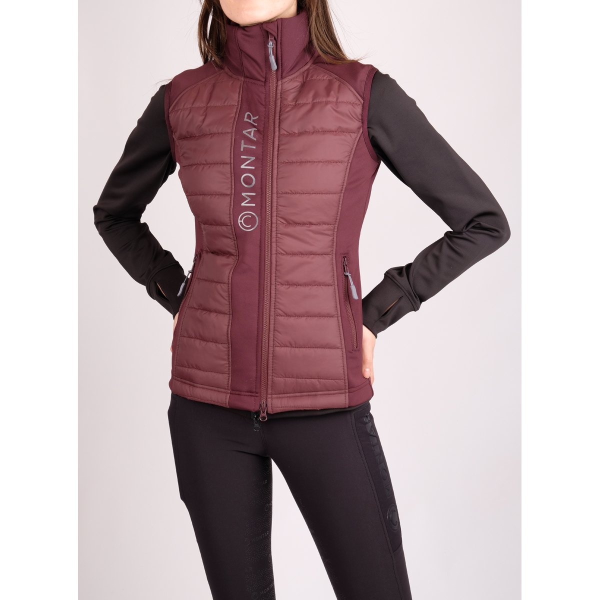 Bodywarmer Montar Emma Rood, S in rood