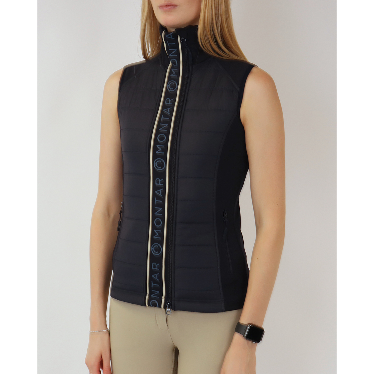 Bodywarmer Montar Emma Viv Donkerblauw, S in donkerblauw