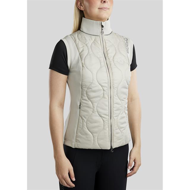 Bodywarmer Montar MOMarry Gun Metal Beige