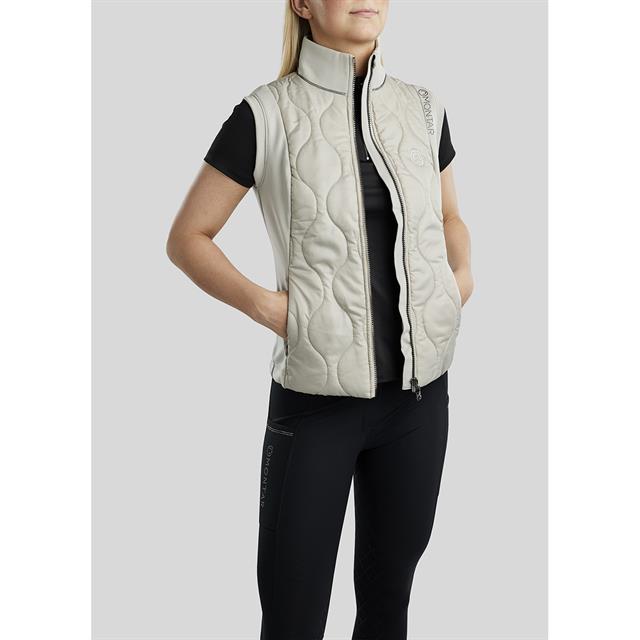Bodywarmer Montar MOMarry Gun Metal Beige