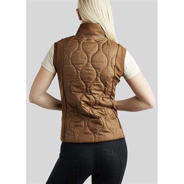 Bodywarmer Montar MOMarry Gun Metal Bruin