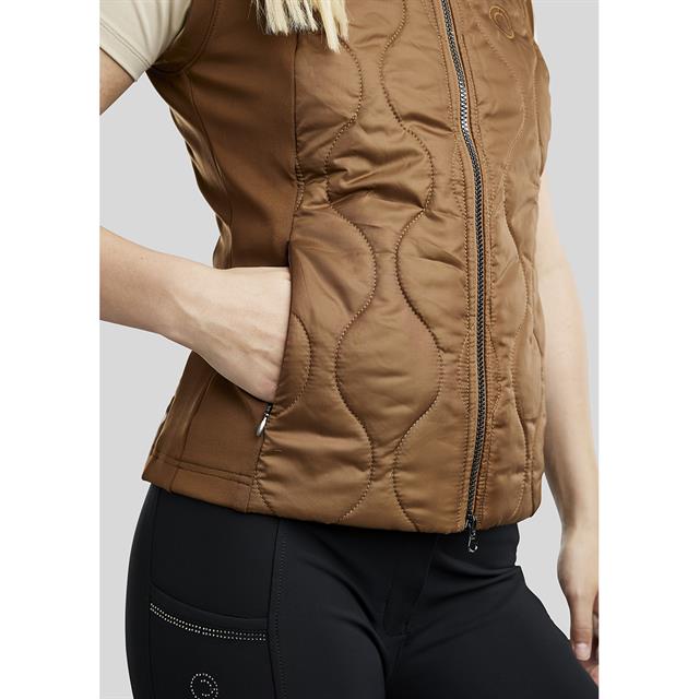Bodywarmer Montar MOMarry Gun Metal Bruin