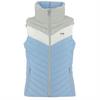 Bodywarmer Pénélope Camelia Lichtblauw