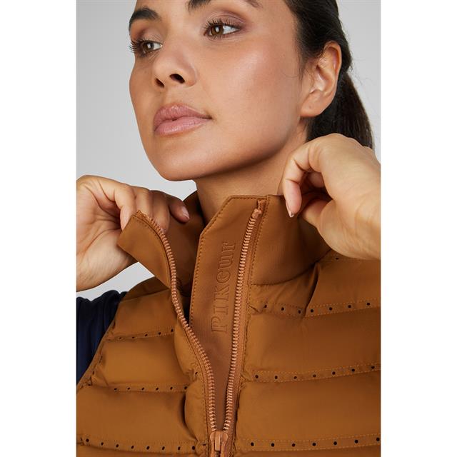 Bodywarmer Pikeur Sports Hybrid Bruin