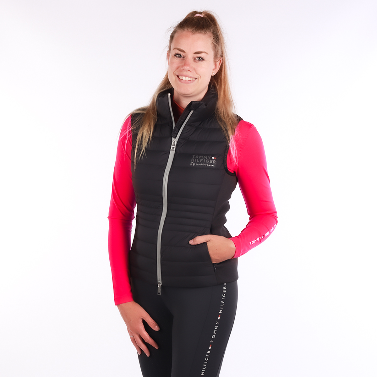 Bodywarmer Tommy Hilfiger Puffer Donkerblauw, L in donkerblauw