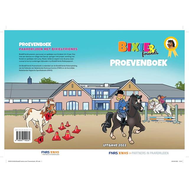 Boek KNHS Bixie&Friends Proevenboek 
