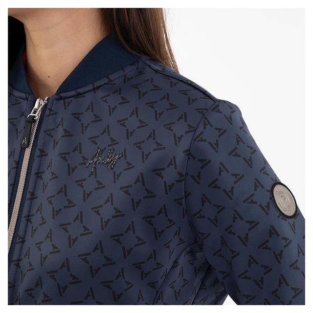 Bomber ANKY Printed Donkerblauw
