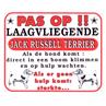 Bord Epplejeck Laagvliegende Jack Russel 