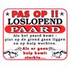 Bord Epplejeck Loslopend Paard 