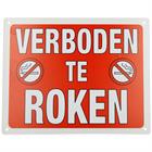 Bord Epplejeck Verboden Te Roken 