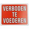 Bord Epplejeck Verboden Te Voederen 