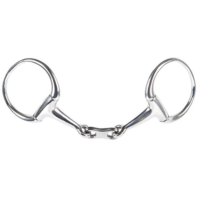 Bustrens Harry's Horse Dubbelgebroken Flat Link 13mm 