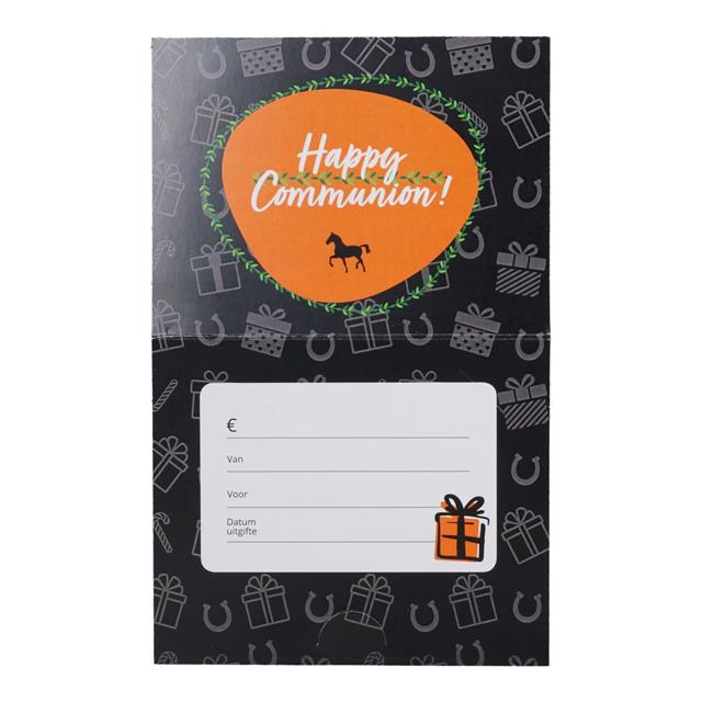Cadeaubon Hoesje Happy Communion Belgie 