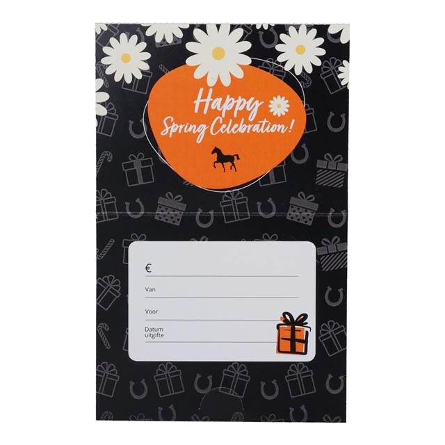 Cadeaubon Hoesje Happy Spring Celebration Belgie 
