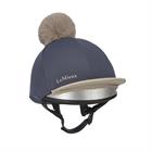 Cap Cover LeMieux Pom Donkerblauw-beige