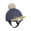 Cap Cover LeMieux Pom Donkerblauw-geel