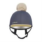 Cap Cover LeMieux Pom Donkerblauw-geel