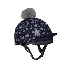 Cap Cover LeMieux Reflective Print Kids Donkerblauw