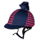 Cap Cover QHP Omaha Blauw-rood