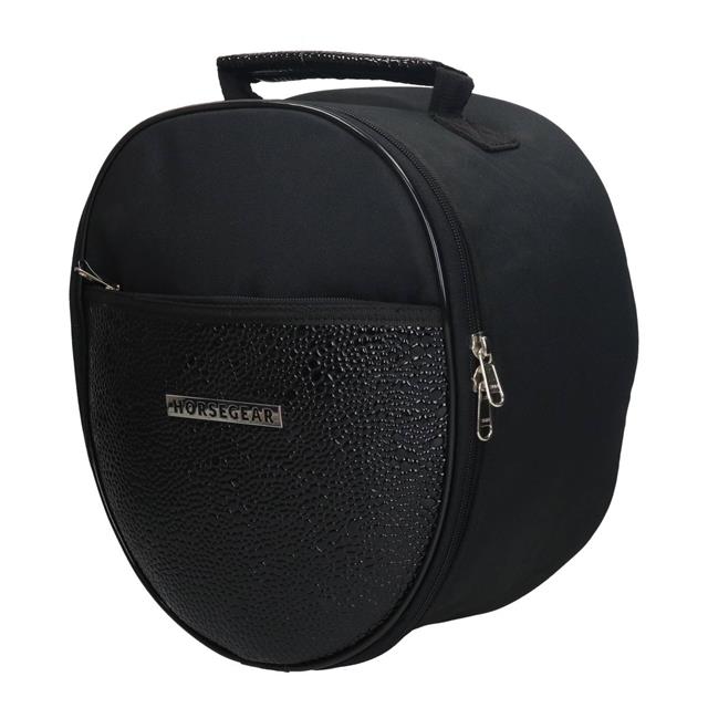 Captas HORSEGEAR HGCroco Patent Zwart