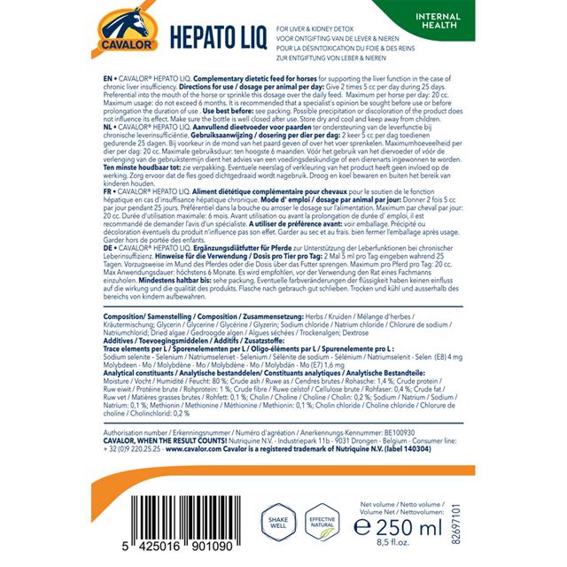 Cavalor Hepato Liq 