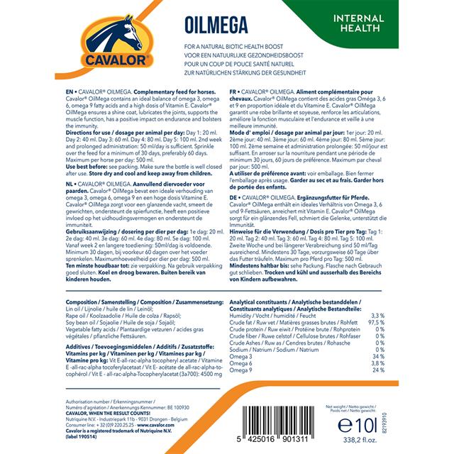 Cavalor Oilmega 