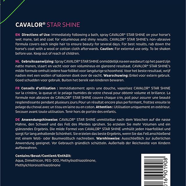 Cavalor StarShine Spray 