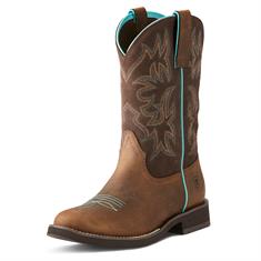 Cowboy Laarzen Ariat Delilah Round Toe Bruin