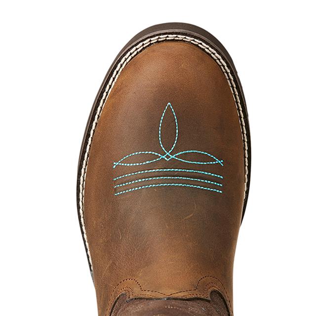 Cowboy Laarzen Ariat Delilah Round Toe Bruin