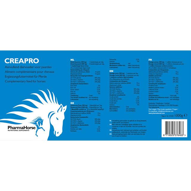 Creapro PharmaHorse Overige