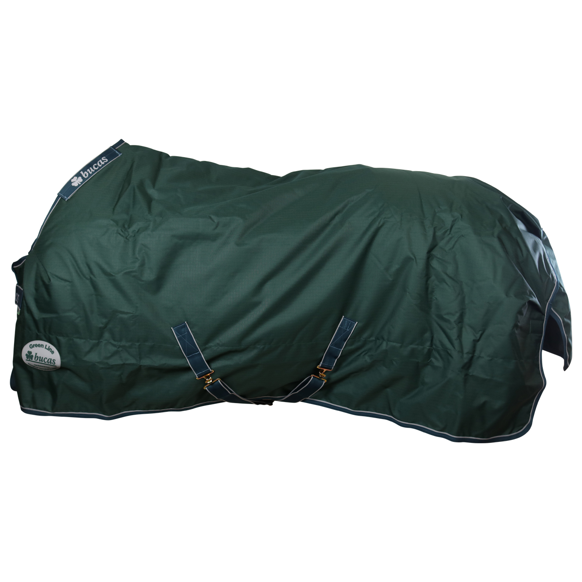 Deken Bucas Green Line 300gr Groen, 175 cm in groen