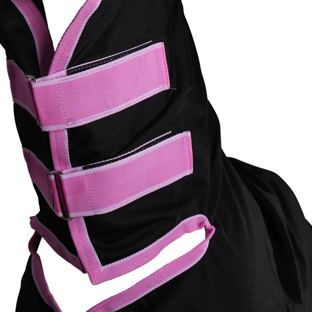 Deken Epplejeck Junior Full Neck 0gr Zwart-roze