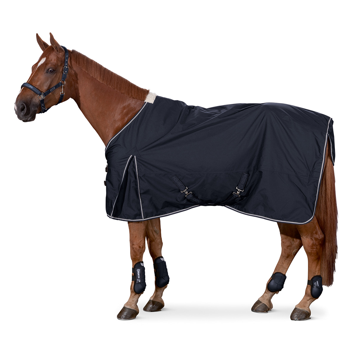 Deken Eskadron Ripstop 300gr Donkerblauw, 215 CM in donkerblauw