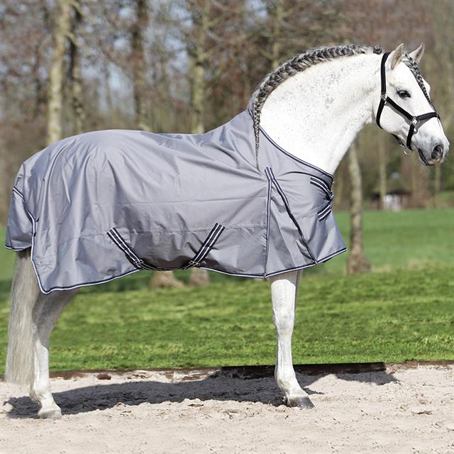 Deken Horsegear Colcha 0gr Donkergrijs-blauw