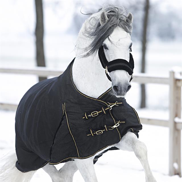Deken HORSEGEAR HGLimited Edition Glitter 100gr Zwart-goud