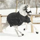 Deken HORSEGEAR HGLimited Edition Glitter 100gr Zwart-zilver