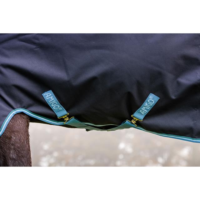 Deken Horseware Amigo Bravo 100gr Donkerblauw-turquoise