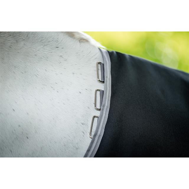 Deken Horseware Amigo Bravo 1200D 100gr Zwart-grijs