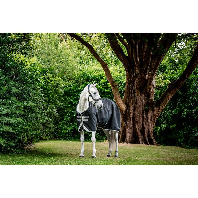 Deken Horseware Amigo Bravo 1200D 100gr Zwart-grijs