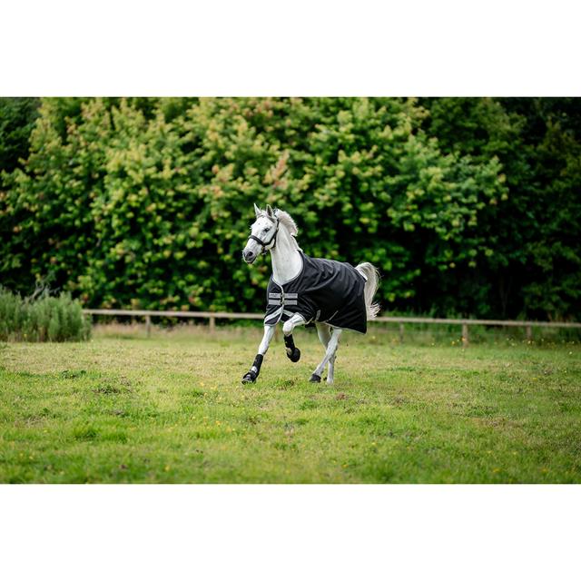Deken Horseware Amigo Bravo 1200D 100gr Zwart-grijs