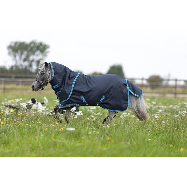 Deken Horseware Amigo Hero 6 Petite Plus 200gr Donkerblauw-blauw