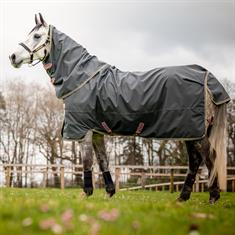 Deken Horseware Amigo Hero Plus Lite 0gr Donkergrijs-roze