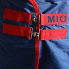 Deken Horseware Mio Turnout Medium 200gr Donkerblauw-rood